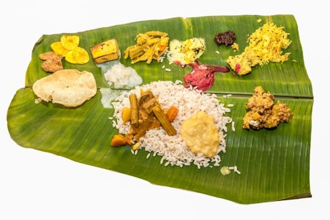 Relishing Kerala Sadhya